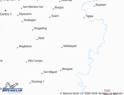 Mappa MICHELIN Mabbayad - ViaMichelin