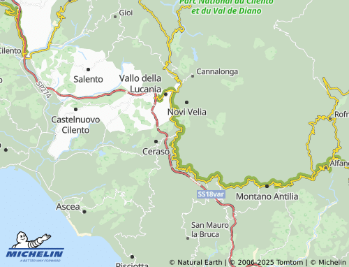 MICHELIN Massascusa map - ViaMichelin