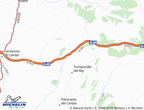 MICHELIN Horcajada de la Torre map - ViaMichelin