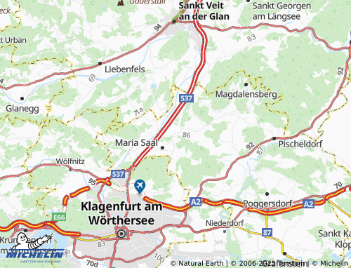 MICHELIN-Landkarte Arndorf - ViaMichelin