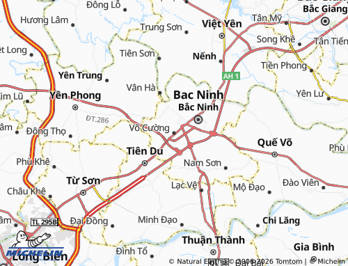 Mapa MICHELIN Võ Cường - ViaMichelin