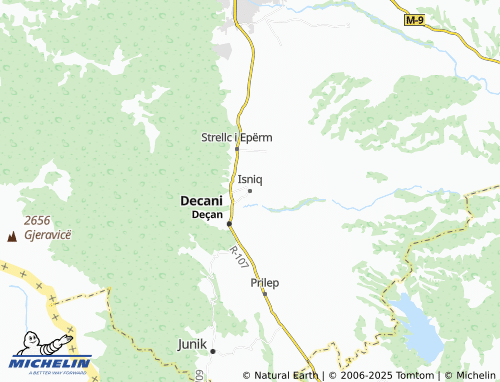 MICHELIN Isniq map - ViaMichelin