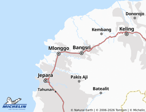 Carte MICHELIN Jambu Timur - ViaMichelin