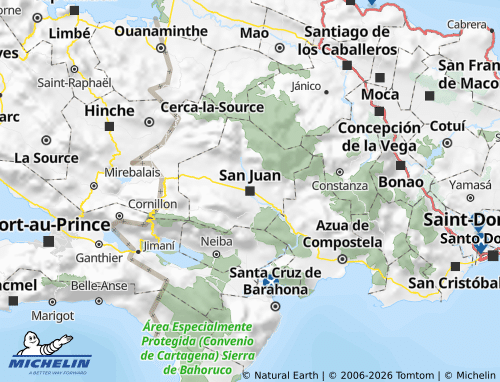MICHELIN San Juan map - ViaMichelin
