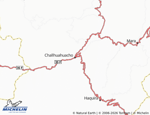 Mappa MICHELIN Challhuahuacho - ViaMichelin