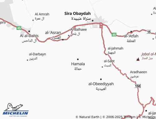 MICHELIN Himalah map - ViaMichelin