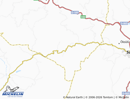 Mappa MICHELIN Yolüstü - ViaMichelin