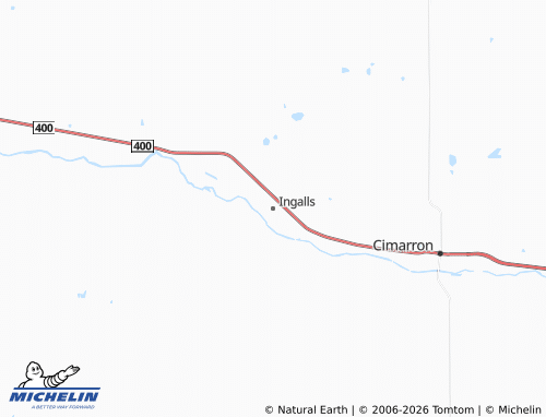 Mappa MICHELIN Ingalls - ViaMichelin