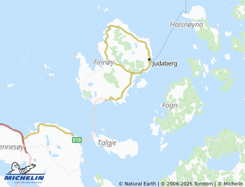 MICHELIN-Landkarte Reilstad - ViaMichelin