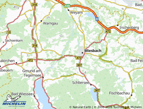 MICHELIN Oberhof map - ViaMichelin