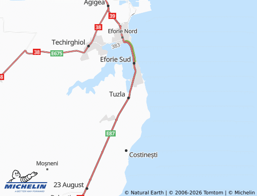 MICHELIN Tuzla map - ViaMichelin