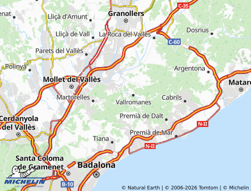 Mappa MICHELIN Can Corbera - ViaMichelin