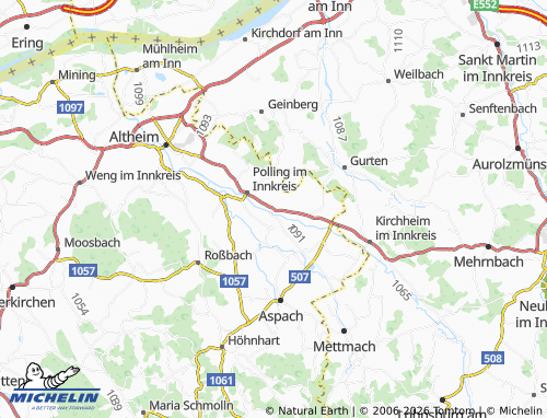 MICHELIN Imolkam map - ViaMichelin
