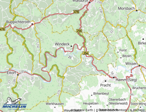 MICHELIN-Landkarte Dreisel - ViaMichelin