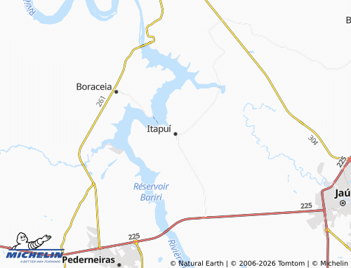 Mappa MICHELIN Itapuí - ViaMichelin