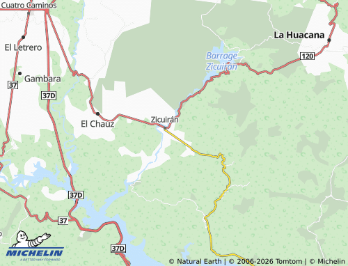 Mapa MICHELIN Rincón del Sapo - ViaMichelin