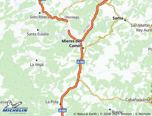 MICHELIN-Landkarte El Coxal - ViaMichelin