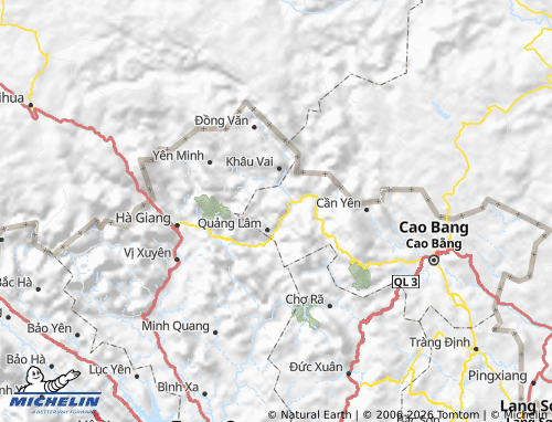 Mapa MICHELIN Bảo Lâm - ViaMichelin