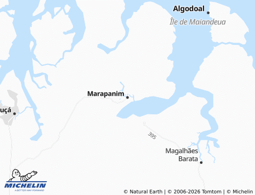 MICHELIN-Landkarte Marapanim - ViaMichelin