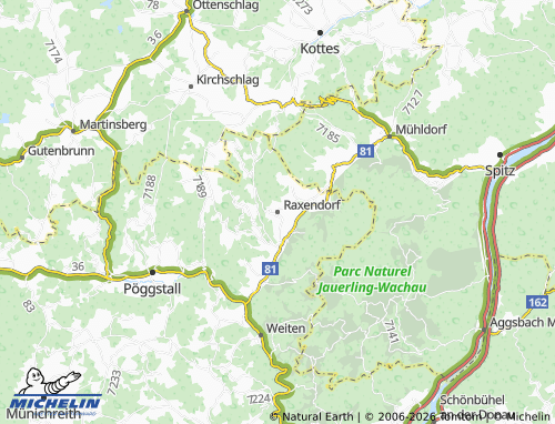 Mappa MICHELIN Raxendorf - ViaMichelin