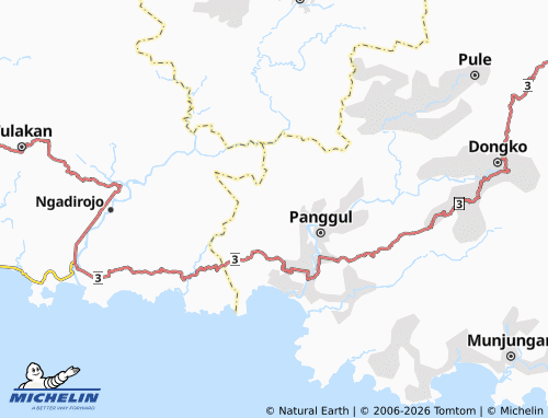 MICHELIN Karangtengah map - ViaMichelin