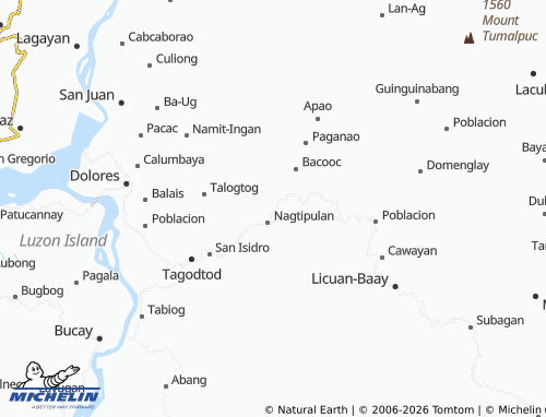 MICHELIN Cayapa map - ViaMichelin