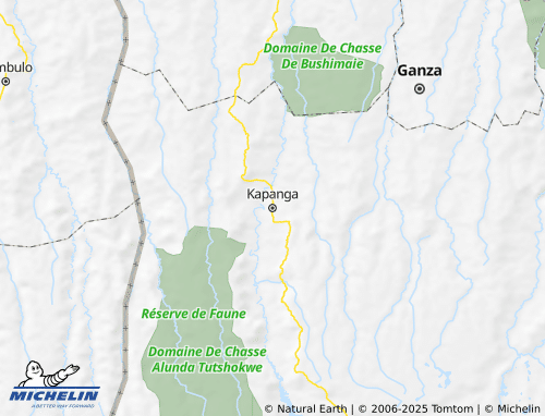 MICHELIN Kapanga map - ViaMichelin