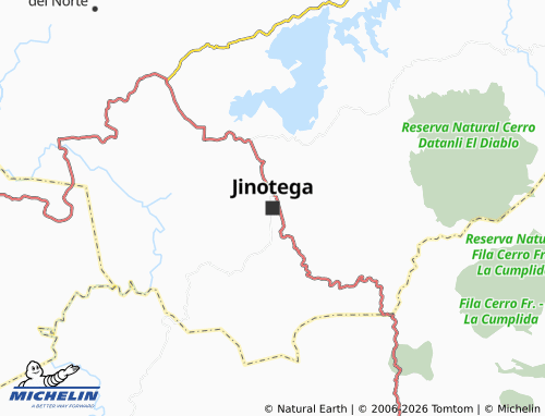 Mappa MICHELIN Jinotega - ViaMichelin