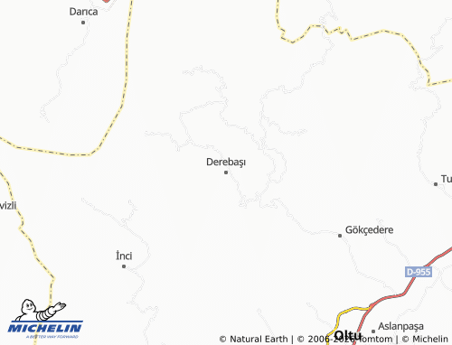 MICHELIN Derebaşı map - ViaMichelin
