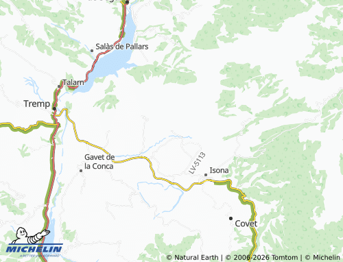 Mappa MICHELIN Basturs - ViaMichelin