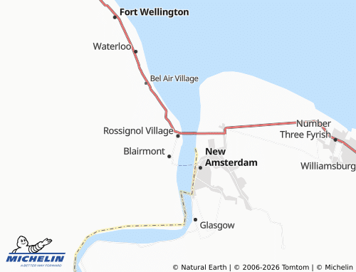 Mapa MICHELIN Rossignol Village - ViaMichelin
