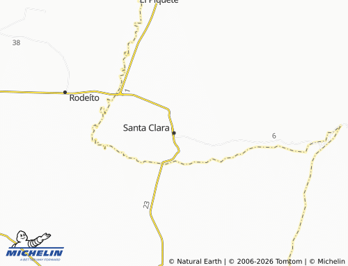 Mappa MICHELIN Santa Clara - ViaMichelin
