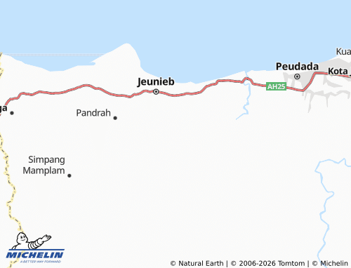 MICHELIN Ulee Blang map - ViaMichelin