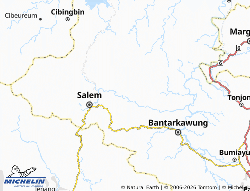MICHELIN Gandoang map - ViaMichelin