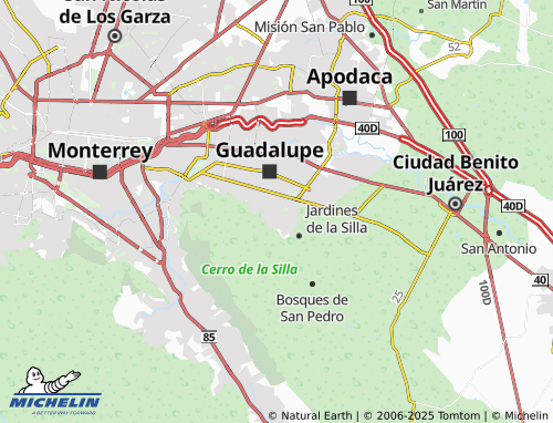 MICHELIN Molinos del Rey map - ViaMichelin