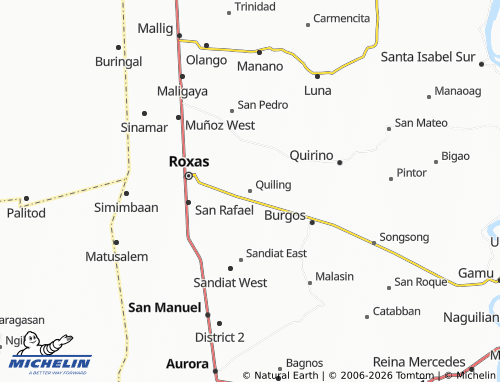 MICHELIN Quiling map - ViaMichelin