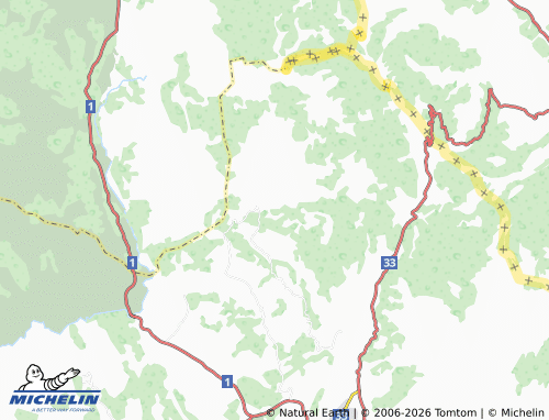 MICHELIN-Landkarte Grmuše - ViaMichelin