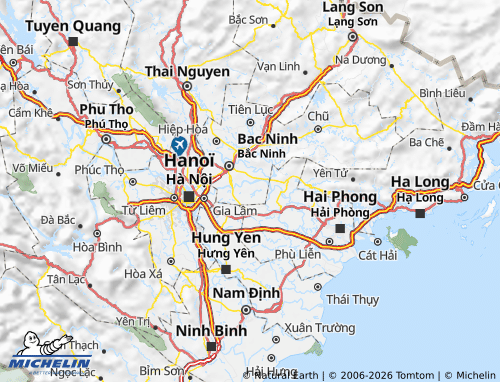 Mapa MICHELIN Gia Bình - ViaMichelin