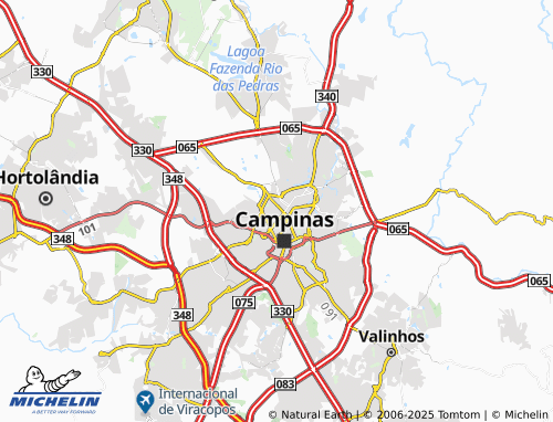 MICHELIN Jardim Guanabara map - ViaMichelin