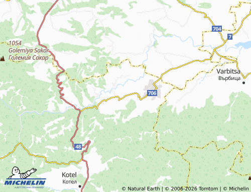 Mapa MICHELIN Malko selo - ViaMichelin