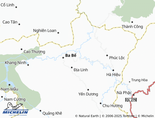 MICHELIN Bành Trạch map - ViaMichelin