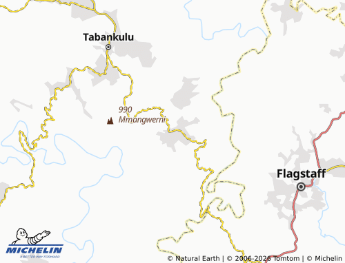 MICHELIN-Landkarte Mpukele - ViaMichelin