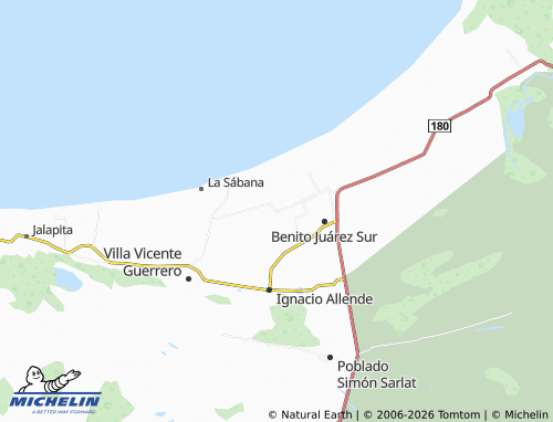 Mappa MICHELIN El Carmen SegundaSección - ViaMichelin