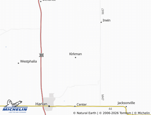 Mapa MICHELIN Kirkman - ViaMichelin