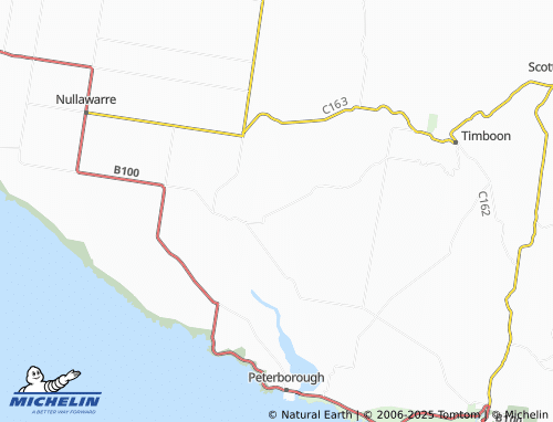 MICHELIN Curdievale map - ViaMichelin