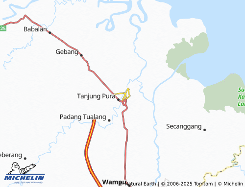 MICHELIN Teluk Bakung map - ViaMichelin