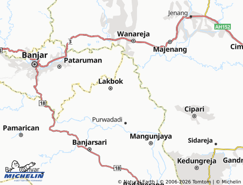 Mapa MICHELIN Sukanagara - ViaMichelin