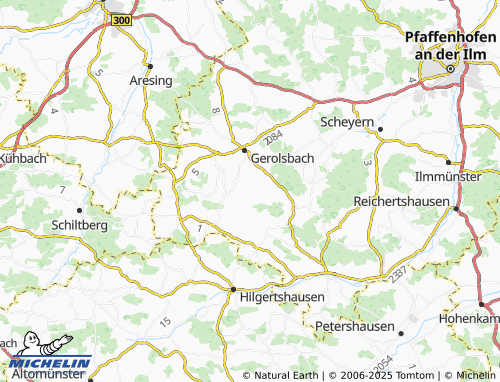 MICHELIN-Landkarte Felbern - ViaMichelin