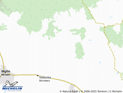 MICHELIN Oskolkovo map - ViaMichelin