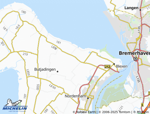 MICHELIN-Landkarte Boving - ViaMichelin